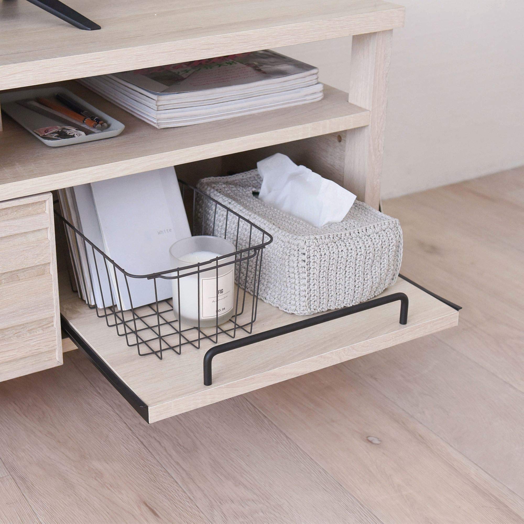 Amazon.co.jp: 佐藤産業 LAFIKA テレビボード 幅120cm 奥行40cm 高さ